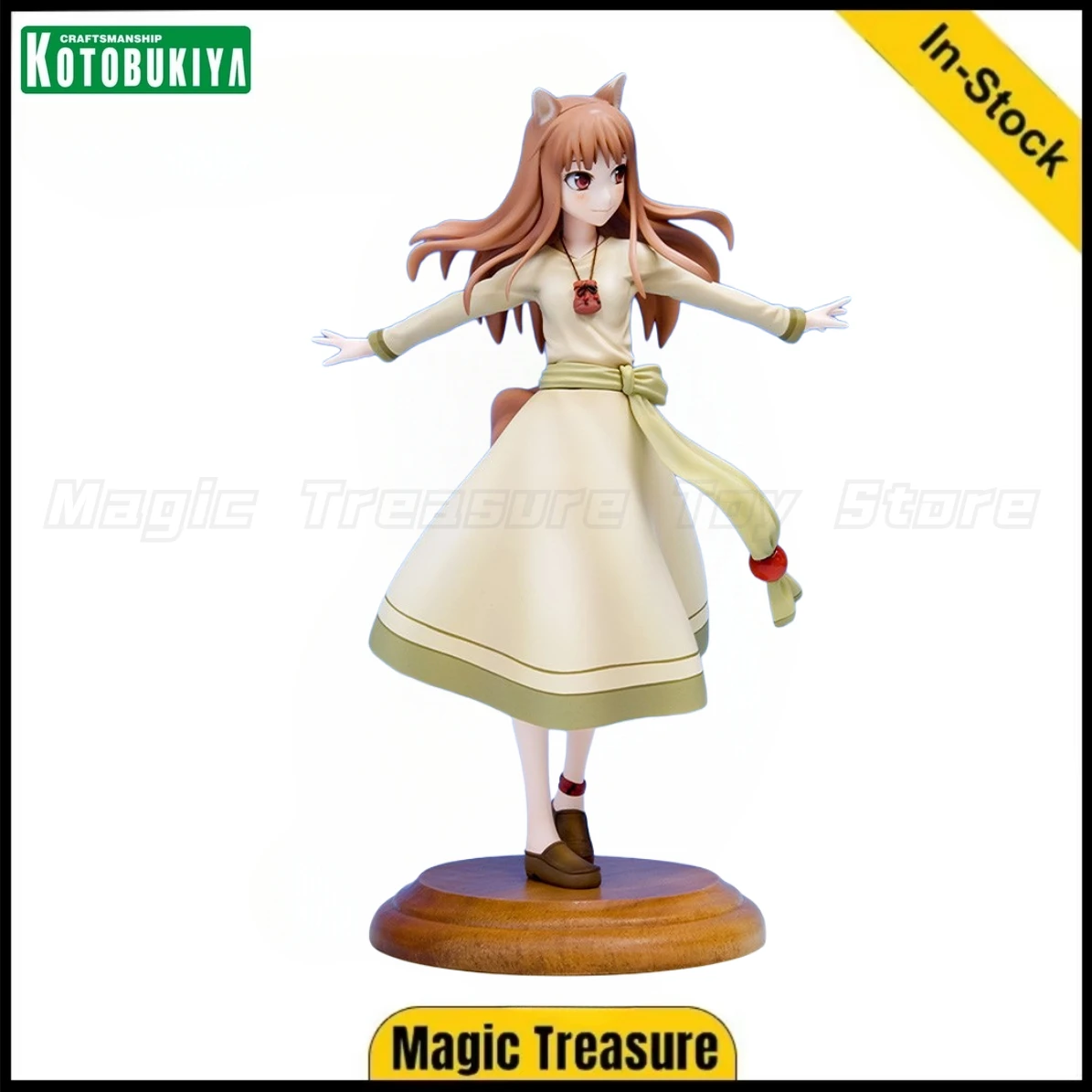 【В наличии】Оригинальные Kotobukiya MERCHANT MEETS THE WISE WOLF Holo, новое издание, масштабные фигурки 1/8, игрушки
【В наличии】Оригинальные Kotobukiya MERCHANT MEETS THE WISE WOLF Holo, новое издание, масштабные фигурки 1/8, игрушки