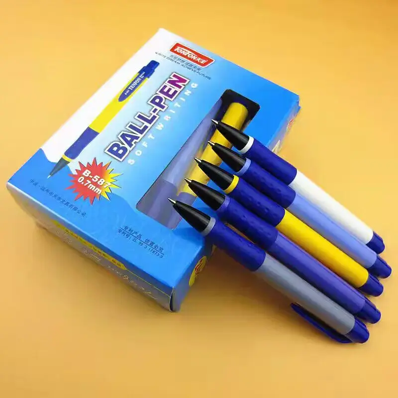 24PCS Retractable 0.7mm Blue Smooth Rolling Ball Pen Thick Barrel Bold Ink Ballpoint Pen for Office Student Wholesale
24PCS Retractable 0.7mm Blue Smooth Rolling Ball Pen Thick Barrel Bold Ink Ballpoint Pen for Office Student Wholesale