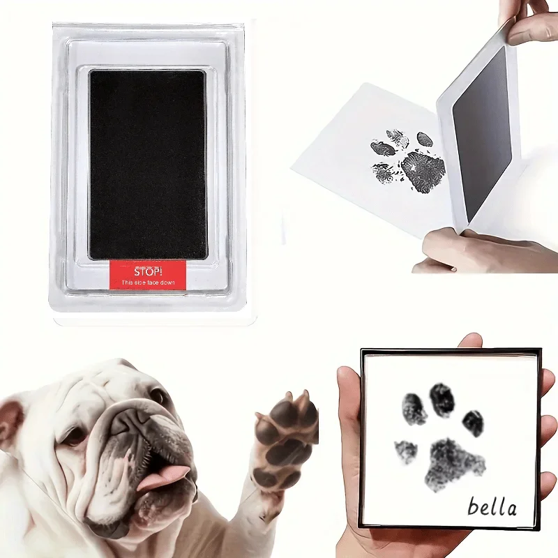 Pet Paw Print Commemorative Ink Pad,Dog or Cat Pet Owner Keepsake,DIY Inkless Handprints and Pet Pawprint Impression Making Kit
Pet Paw Print Commemorative Ink Pad,Dog or Cat Pet Owner Keepsake,DIY Inkless Handprints and Pet Pawprint Impression Making Kit