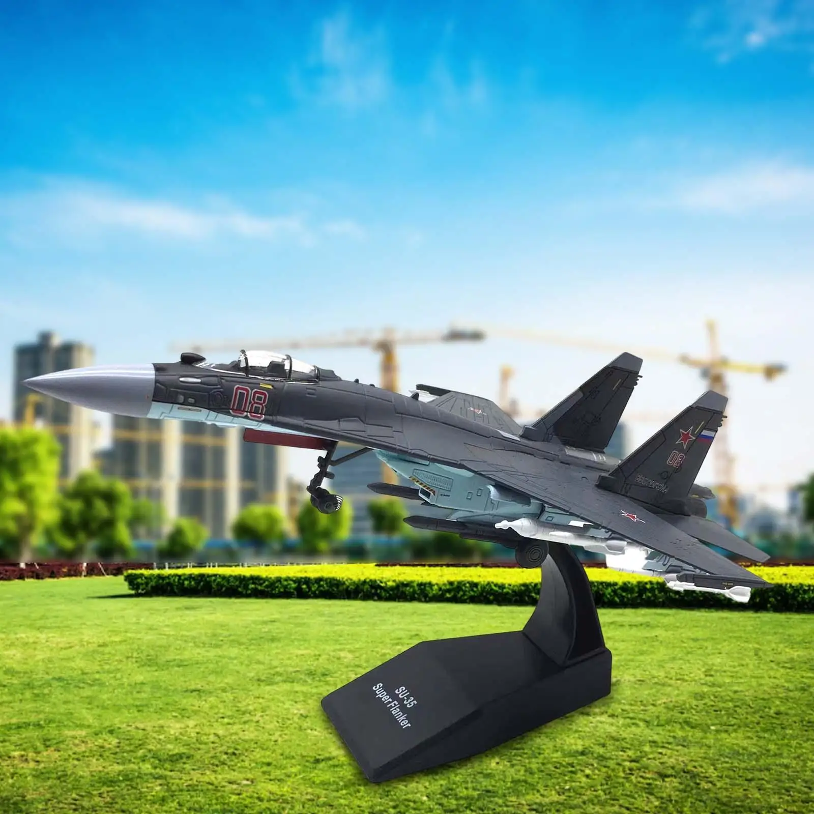 1/100 сплав, русская модель самолета SU-35, литой под давлением самолет для полки, декор спальни
1/100 сплав, русская модель самолета SU-35, литой под давлением самолет для полки, декор спальни