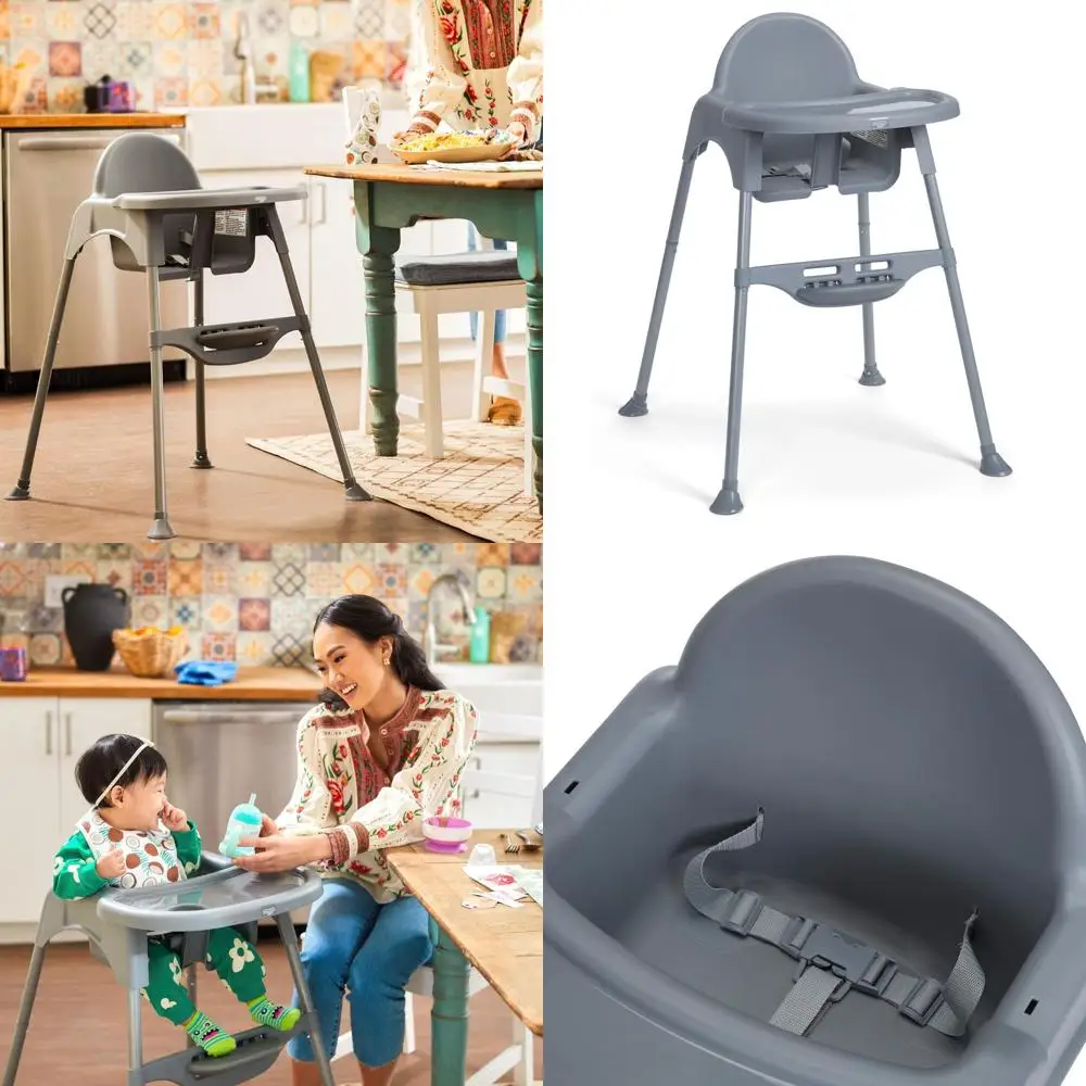 Портативный легкий стульчик для кормления с регулируемым столиком, легко моется, подходит для кухни и столовой, до 15 кг, Mono Gr
Портативный легкий стульчик для кормления с регулируемым столиком, легко моется, подходит для кухни и столовой, до 15 кг, Mono Gr