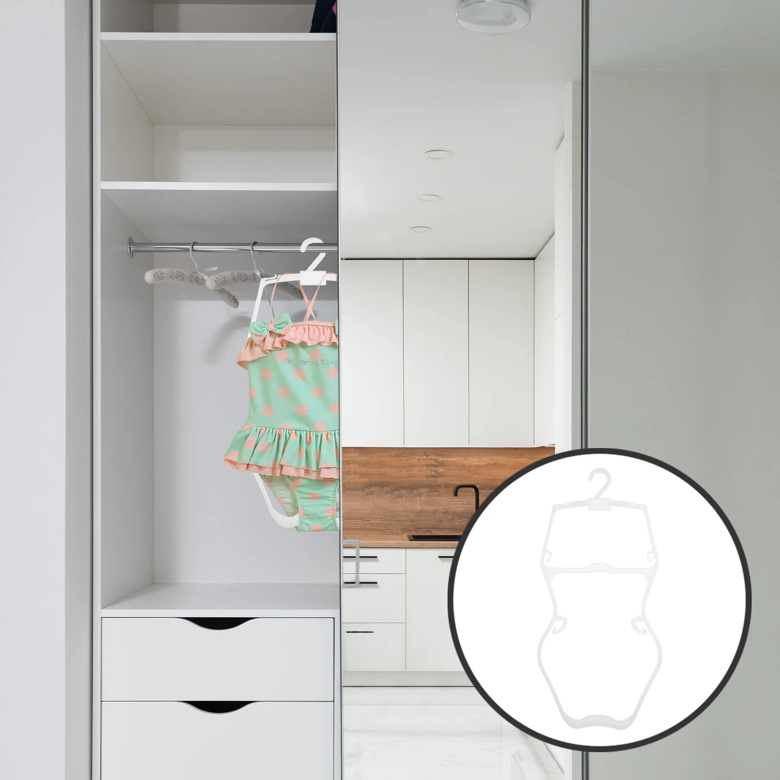 5Pcs Kids Swimwear Hanger Versatile Children's Swimsuit Hanger for Closet Organization and Store Display Kids Clothes Hangers
5Pcs Kids Swimwear Hanger Versatile Children's Swimsuit Hanger for Closet Organization and Store Display Kids Clothes Hangers