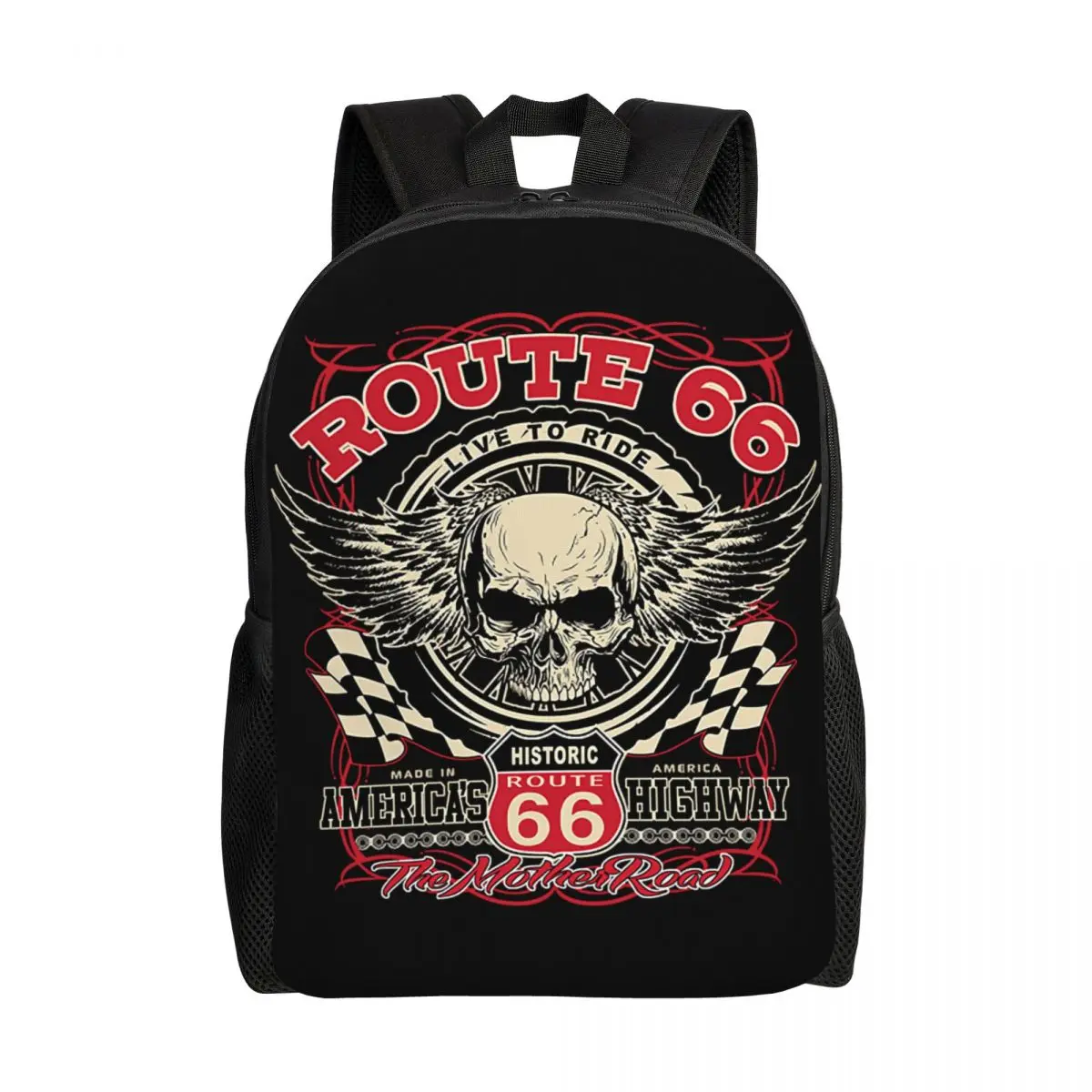 Personalized Americas Highway Route Backpacks Men Women Basic Bookbag for School College Bags
Personalized Americas Highway Route Backpacks Men Women Basic Bookbag for School College Bags