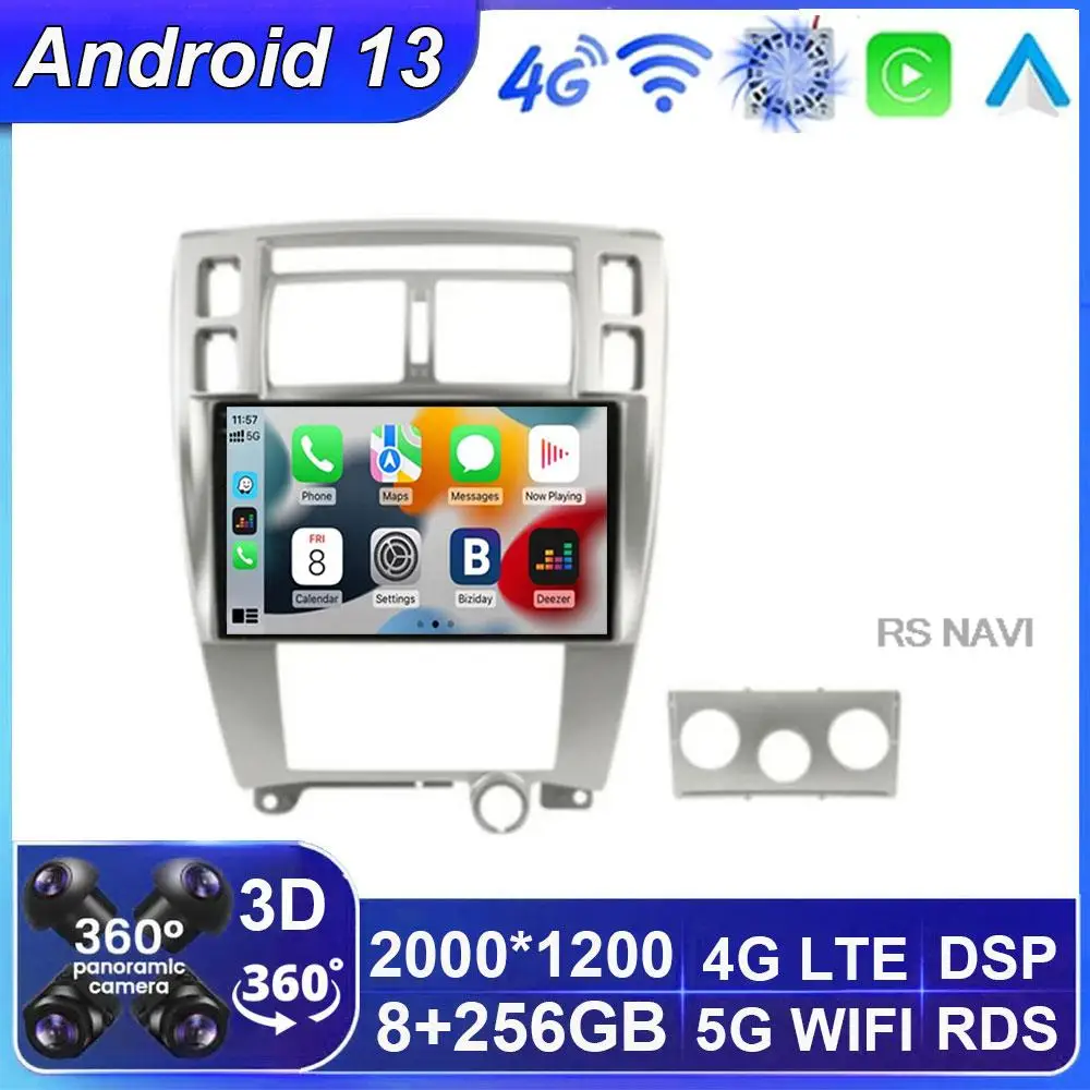 Android 13 Car Radio For Hyundai Tucson 2004 2005 2006 2007 2008 2009 Multimedia Stereo Player GPS Navi Carplay Auto 360 Camera
Android 13 Car Radio For Hyundai Tucson 2004 2005 2006 2007 2008 2009 Multimedia Stereo Player GPS Navi Carplay Auto 360 Camera