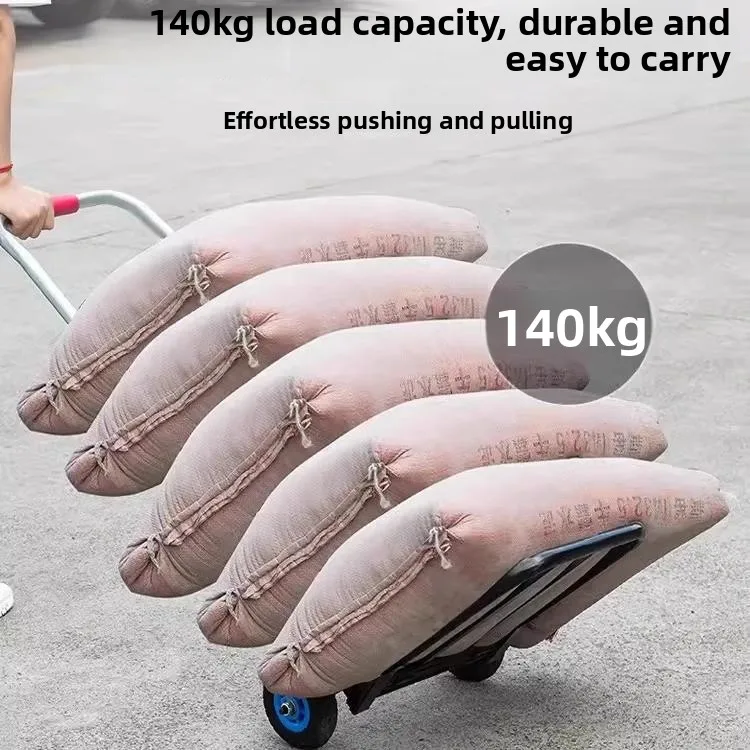 Portable Hand-Pulled Cart Lightweight Folding op Cart Vegetable Market Stall Selling Cart Easy to Carry Lage
Portable Hand-Pulled Cart Lightweight Folding op Cart Vegetable Market Stall Selling Cart Easy to Carry Lage