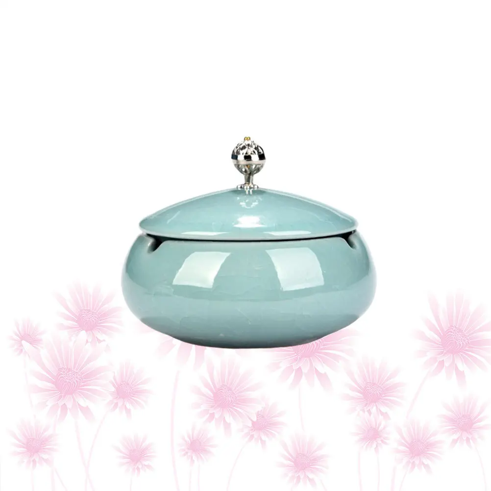 Cigarette Ash Holder Ashtray Sky-blue Gift for Home Premium Material Plain Color
Cigarette Ash Holder Ashtray Sky-blue Gift for Home Premium Material Plain Color