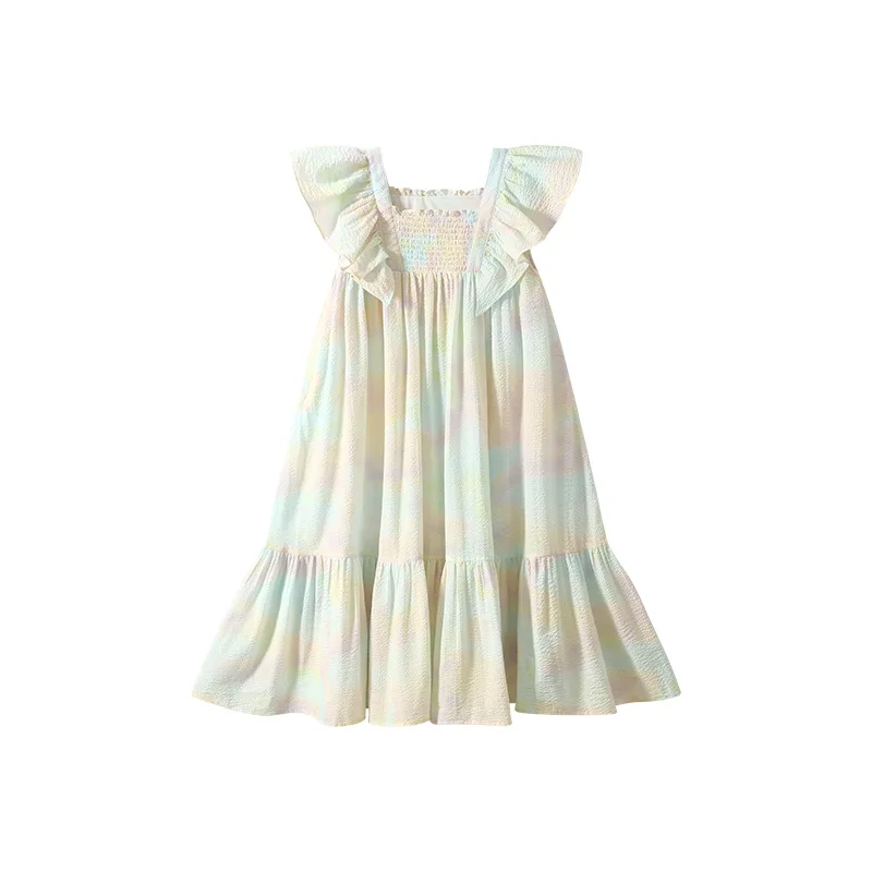 Girls' Summer Dress Trendy Short Sleeve Princess Dress for Tweens Stylish & Comfortable Ruffle Elegant Sundress Clothes
Girls' Summer Dress Trendy Short Sleeve Princess Dress for Tweens Stylish & Comfortable Ruffle Elegant Sundress Clothes