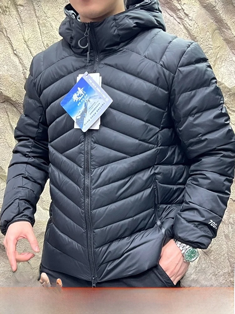 Peak Battle Jaet 95 White Goose down Tee-Proof Couples Men's Lightweight Hooded down Coat Windproof Outdoor Nylon Fabric
Peak Battle Jaet 95 White Goose down Tee-Proof Couples Men's Lightweight Hooded down Coat Windproof Outdoor Nylon Fabric