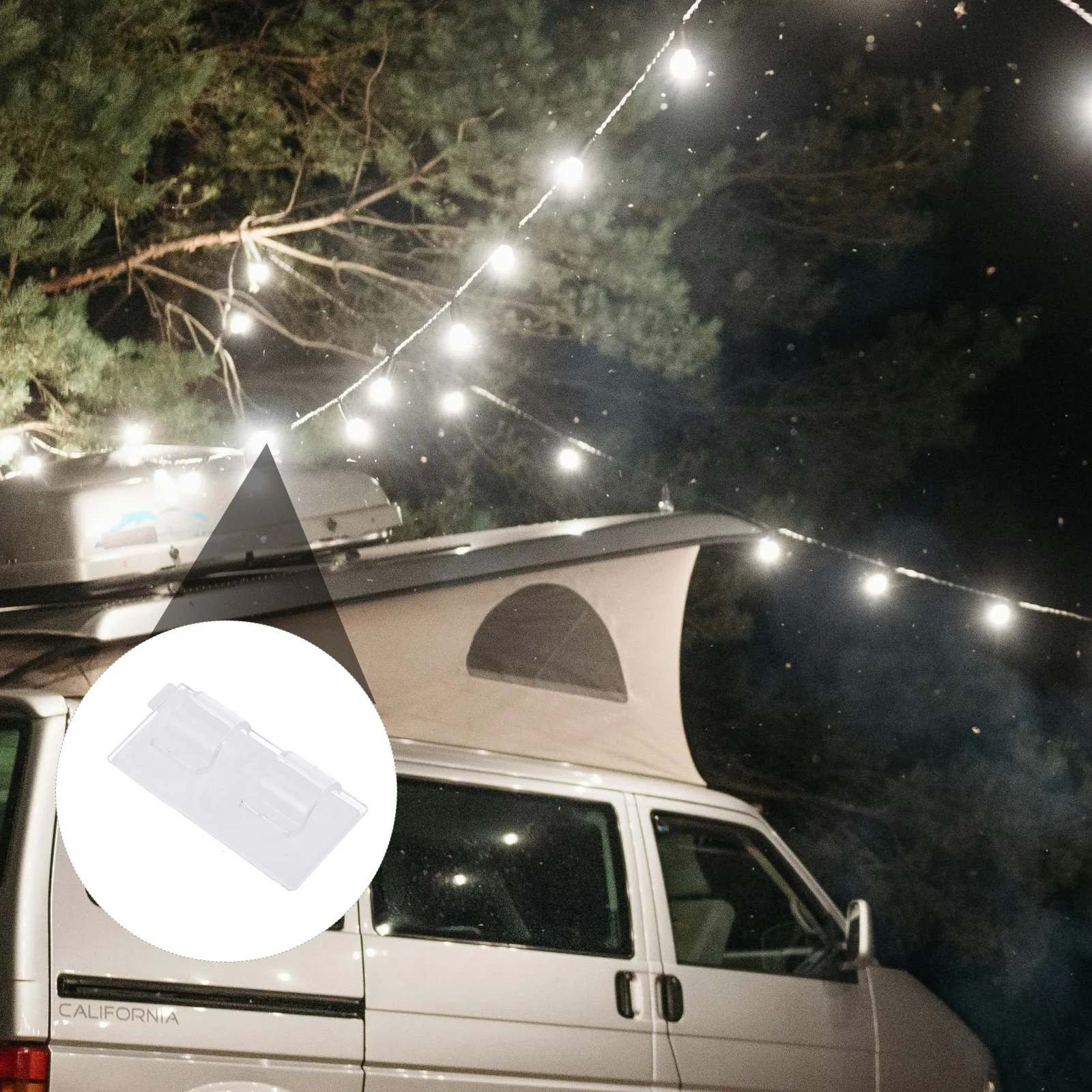 20Pcs Outdoor String Light Hooks Heavy Duty Double Hook Cable Clips Waterproof Adhesive Strip Wire Holder for Patio
20Pcs Outdoor String Light Hooks Heavy Duty Double Hook Cable Clips Waterproof Adhesive Strip Wire Holder for Patio