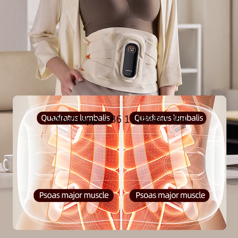 Intelligent Pain Relief Heating Belt Abdomen and Waist Back Support Massager Device Lumbar Heated Vibration Massage Belt
Intelligent Pain Relief Heating Belt Abdomen and Waist Back Support Massager Device Lumbar Heated Vibration Massage Belt