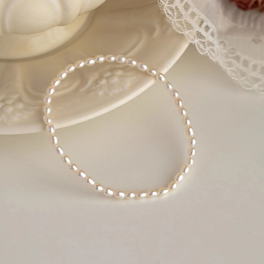 2-3mm Mini Rice Shape Freshwater Pearl Bracelet for Women 16cm 18cm 20cm Adjustable Elastic Bracelet Jewelry Gift 2026 New In
2-3mm Mini Rice Shape Freshwater Pearl Bracelet for Women 16cm 18cm 20cm Adjustable Elastic Bracelet Jewelry Gift 2026 New In