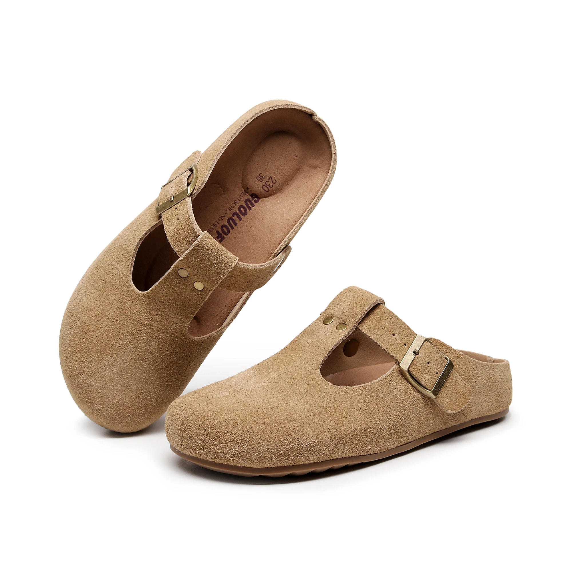 Women Clogs Leather cork soles lazy closed toe half slip sandals flat casual vintage slippers New Design Fashion Sandals
Women Clogs Leather cork soles lazy closed toe half slip sandals flat casual vintage slippers New Design Fashion Sandals