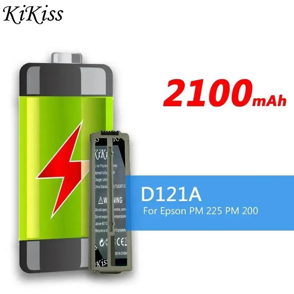 Надежный источник питания D121A C12C831082, аккумулятор 2100 мАч для фотопринтера Epson Picturemate 200 Charm PM 200, принтера Charm PM 225
Надежный источник питания D121A C12C831082, аккумулятор 2100 мАч для фотопринтера Epson Picturemate 200 Charm PM 200, принтера Charm PM 225