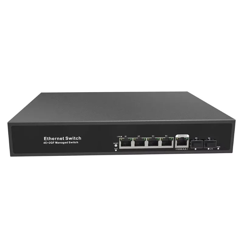 GWS-H3006FM 6-port 10/100/1000M Managed Ethernet Switch Gigabit L2+ Network Switch VLAN Support
GWS-H3006FM 6-port 10/100/1000M Managed Ethernet Switch Gigabit L2+ Network Switch VLAN Support