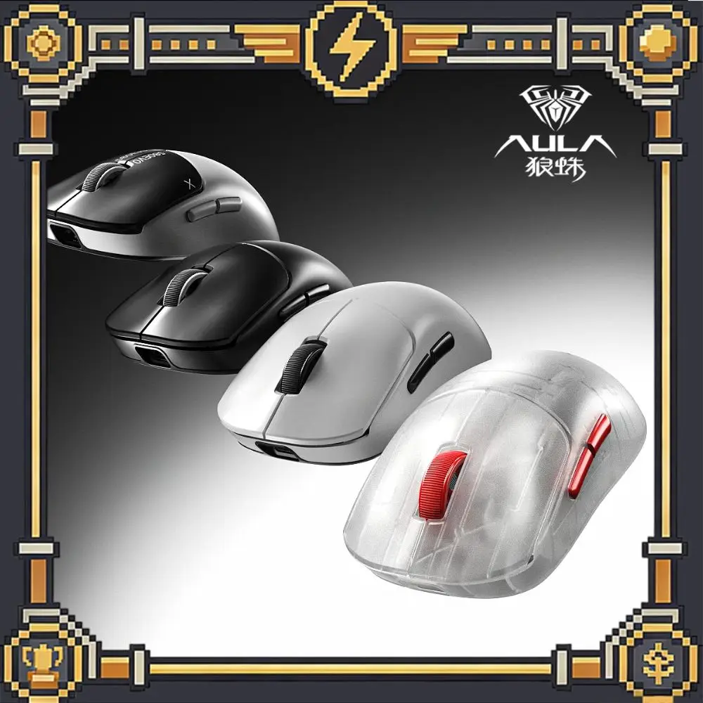 AULA SC580 EVO Mouse Wireless Tri Mode Dual 8K Polling Rate 20000DPI AL530 Sensor Gaming Mice Long Battery Life For PC Laptop
AULA SC580 EVO Mouse Wireless Tri Mode Dual 8K Polling Rate 20000DPI AL530 Sensor Gaming Mice Long Battery Life For PC Laptop