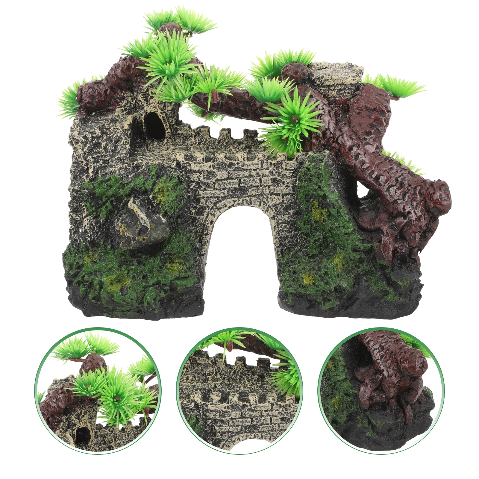 Artificial Castle for Decoration Fish Adornment Tank Aquarium Supply Aquarium Decoration Supply Vintage Design
Artificial Castle for Decoration Fish Adornment Tank Aquarium Supply Aquarium Decoration Supply Vintage Design