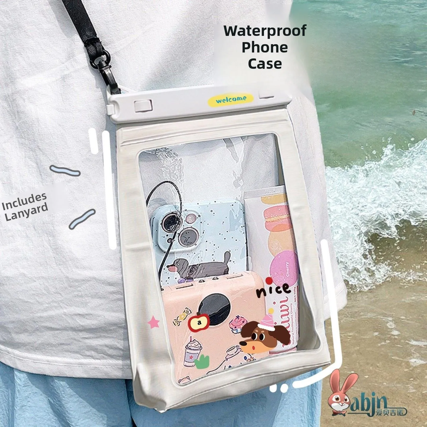 Водонепроницаемая сумка для телефона большой вместимости для путешествий, отпуска, посещения горячих источников, пляжа, защиты от песка и брызг воды
Водонепроницаемая сумка для телефона большой вместимости для путешествий, отпуска, посещения горячих источников, пляжа, защиты от песка и брызг воды