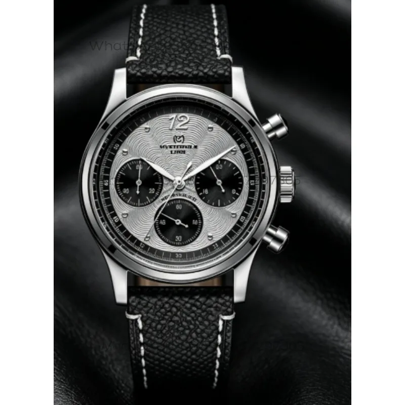 Da Qin Wang Jian Japan Quartz Chronograph VK64 Bubble Mirror Waterproof Stainless Steel Business Watch
Da Qin Wang Jian Japan Quartz Chronograph VK64 Bubble Mirror Waterproof Stainless Steel Business Watch