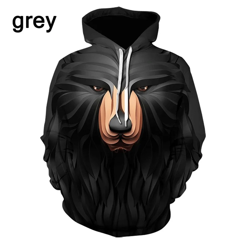 3D Printed Fox Tiger Hoodies For Men Animal Face Pattern Pullovers Fashion Casual Hooded Loose Tops Sweatshirts Kid Long Sleeves
3D Printed Fox Tiger Hoodies For Men Animal Face Pattern Pullovers Fashion Casual Hooded Loose Tops Sweatshirts Kid Long Sleeves