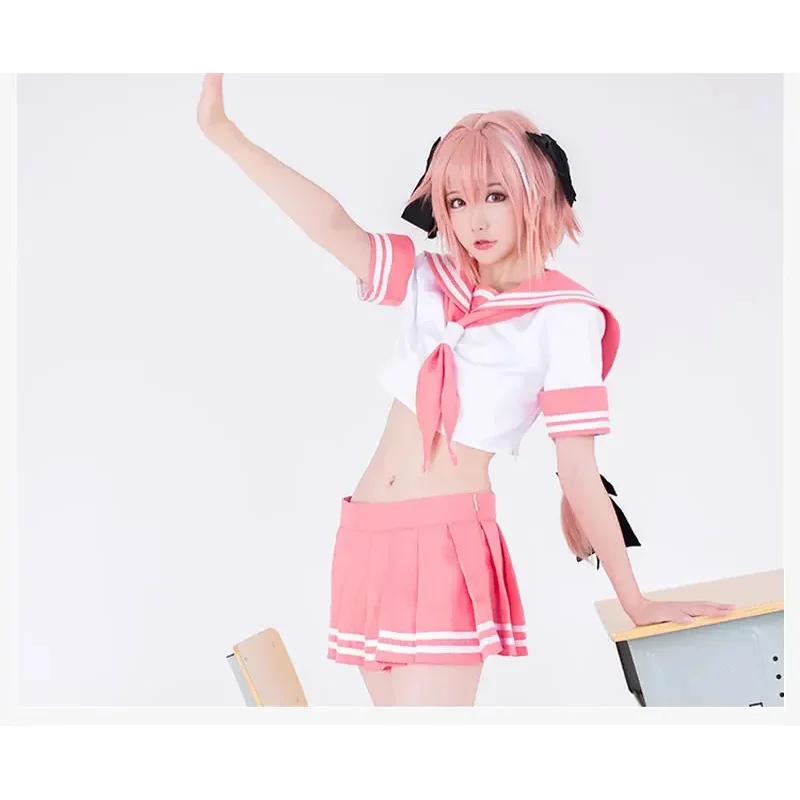 Аниме Astolfo Косплей костюмы японские студентки школьная форма для девочек
Аниме Astolfo Косплей костюмы японские студентки школьная форма для девочек