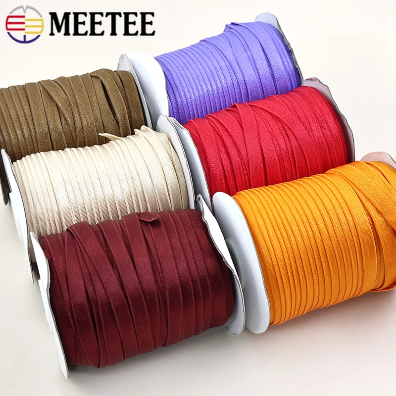 5/10Meters Meetee 8mm Underwear Elastic Band Sewing Colored Nylon Bra Strap Rubber Ribbon Clothing Soft Stretch Tape Accessories
5/10Meters Meetee 8mm Underwear Elastic Band Sewing Colored Nylon Bra Strap Rubber Ribbon Clothing Soft Stretch Tape Accessories