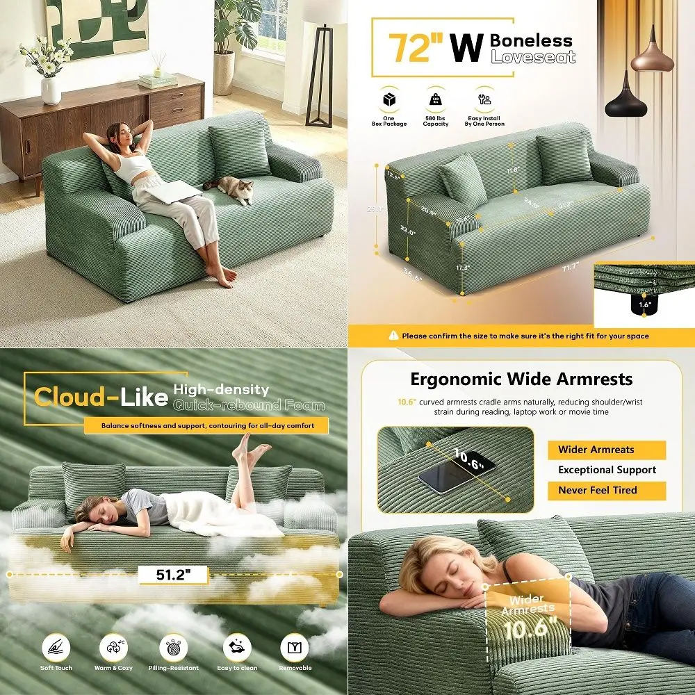 Upgraded 64 W 84 L Full Size Futon Sofa Bed, 6 Thick Upholstery Rustic Microfiber Loveseat Sofa Sleeper Pull Out Couch,Converti
Upgraded 64 W 84 L Full Size Futon Sofa Bed, 6 Thick Upholstery Rustic Microfiber Loveseat Sofa Sleeper Pull Out Couch,Converti