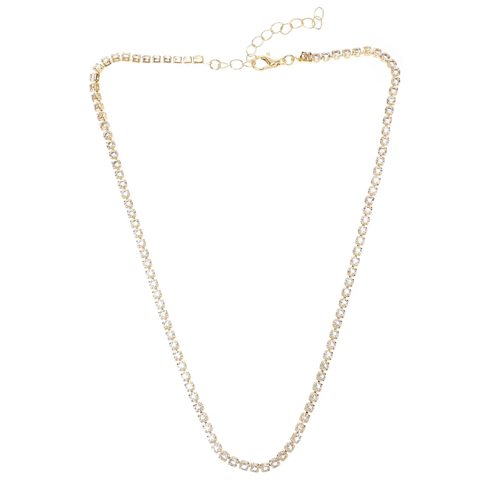 Trendy Rhinestone Necklace Copper Clavicle Chain Shiny Crystal Pendant Women Jewelry Fashionable Elegant Occasions Gift
Trendy Rhinestone Necklace Copper Clavicle Chain Shiny Crystal Pendant Women Jewelry Fashionable Elegant Occasions Gift