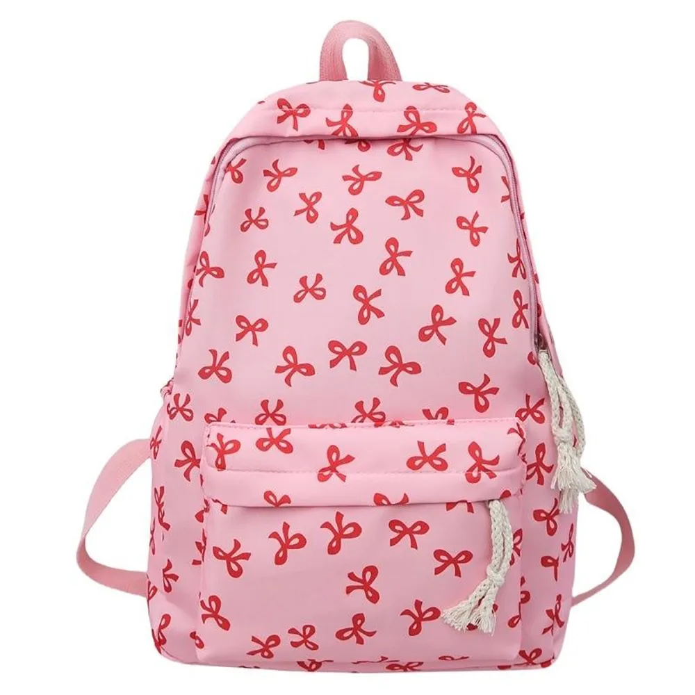 1Pcs New Lightweight Bow Backpack Nylon Large Capacity Students School Bag Cute Storage Bag for Girls
1Pcs New Lightweight Bow Backpack Nylon Large Capacity Students School Bag Cute Storage Bag for Girls