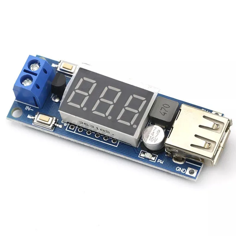 1/2~20/50Pcs DC-DC Step-Down Power Supply Module 6.5V 12V-40V to 5V Car Voltmeter USB Mobile Phone Charging
1/2~20/50Pcs DC-DC Step-Down Power Supply Module 6.5V 12V-40V to 5V Car Voltmeter USB Mobile Phone Charging