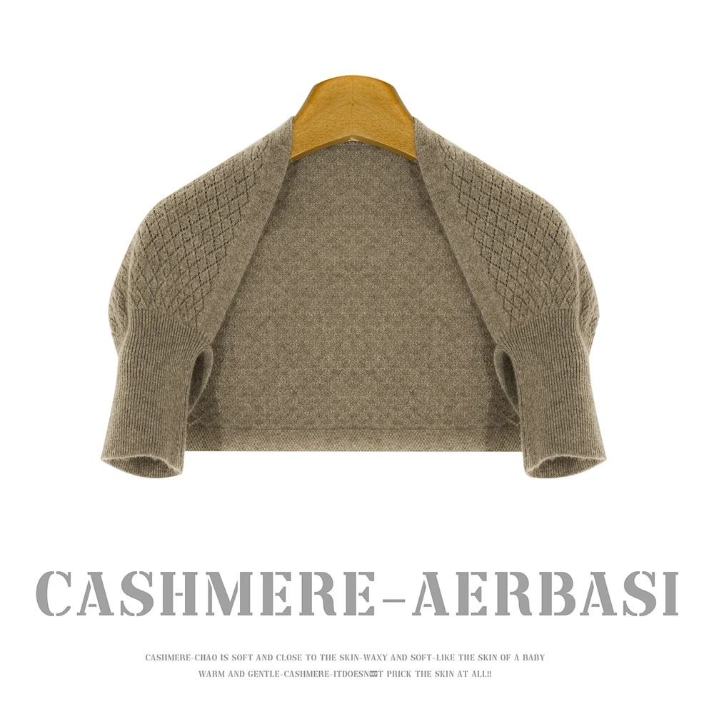 High-Quality A-class Cashmere Shawl Ladies Four Seasons Fashion Hollow Sleeve Shawl Coat Warm Solid Color Women's Clothes
High-Quality A-class Cashmere Shawl Ladies Four Seasons Fashion Hollow Sleeve Shawl Coat Warm Solid Color Women's Clothes