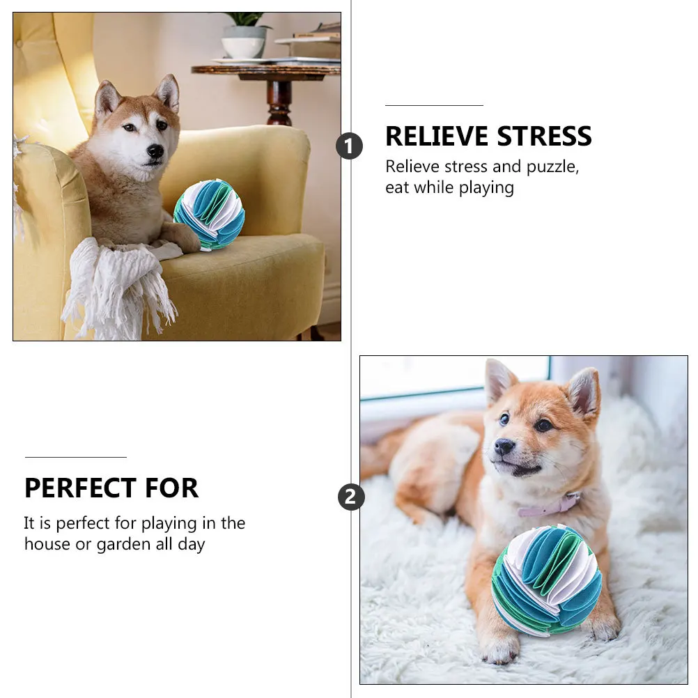 Pet Sniffing Puppy Cute Dog Snuffle Ball for Small Dogs Teething Puppies
Pet Sniffing Puppy Cute Dog Snuffle Ball for Small Dogs Teething Puppies