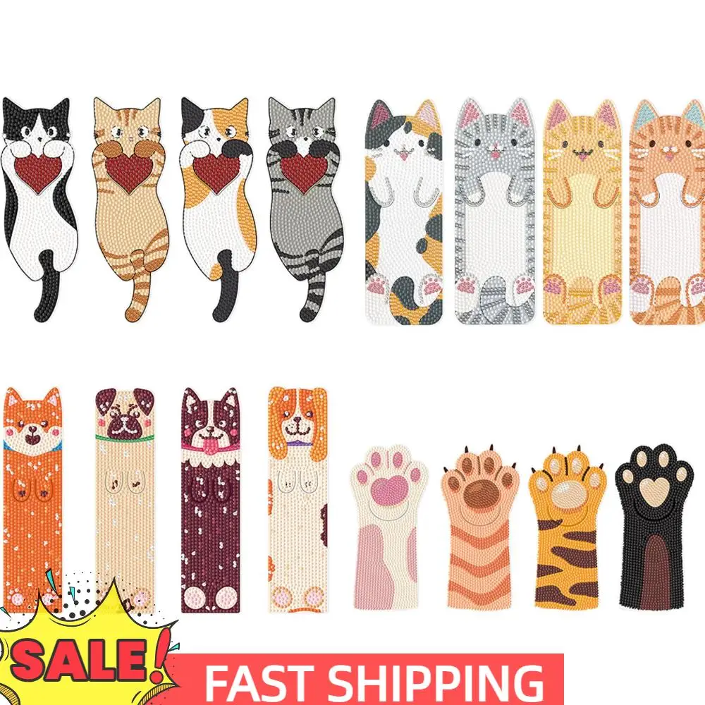 3 шт. кошачьи узоры DIY алмазная живопись закладка алмазная художественная закладка алмазная живопись художественные закладки для любителей чтения
3 шт. кошачьи узоры DIY алмазная живопись закладка алмазная художественная закладка алмазная живопись художественные закладки для любителей чтения