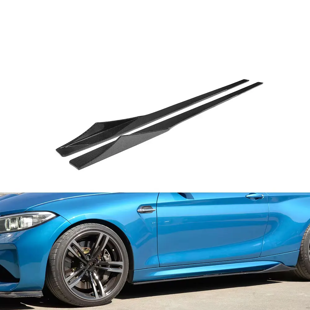 Carbon Fiber 2 Series F87 M2 Side Skirts Extension for BMW M2 Competition 2016-2020
Carbon Fiber 2 Series F87 M2 Side Skirts Extension for BMW M2 Competition 2016-2020
