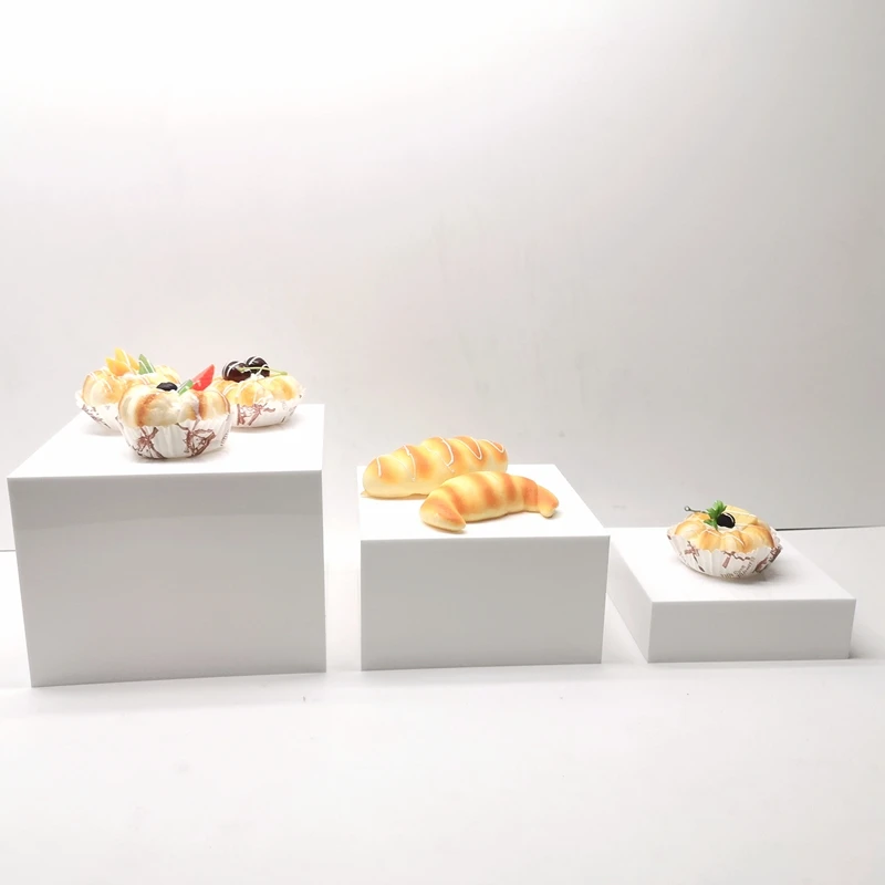 Customized Size Acrylic Cake Stand White Acrylic Risers Acrylic Display Food Riser Square Buffet Riser
Customized Size Acrylic Cake Stand White Acrylic Risers Acrylic Display Food Riser Square Buffet Riser