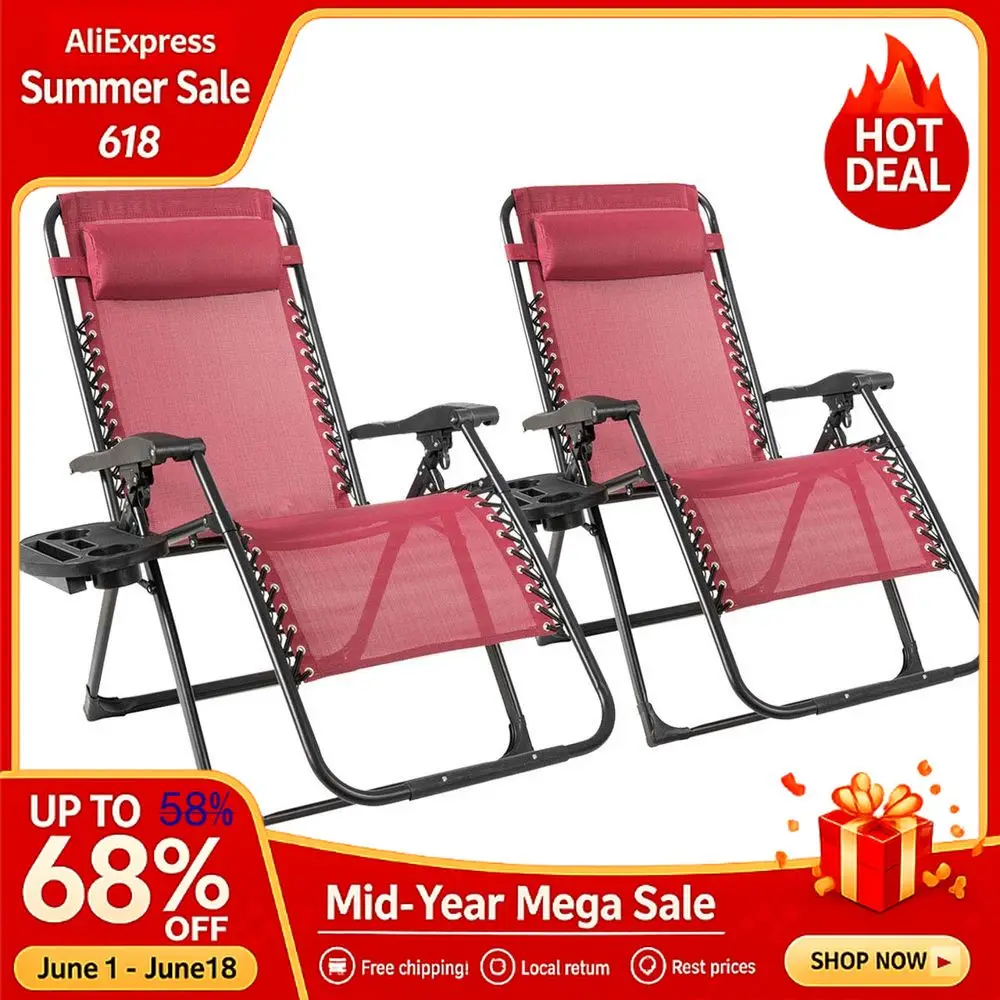 Oversized Zero Gravity Chair, XL Extended Version, Recliner Cup Holder amp Detachable Headrest,Foldable Mesh Lounge,Custom
Oversized Zero Gravity Chair, XL Extended Version, Recliner Cup Holder amp Detachable Headrest,Foldable Mesh Lounge,Custom