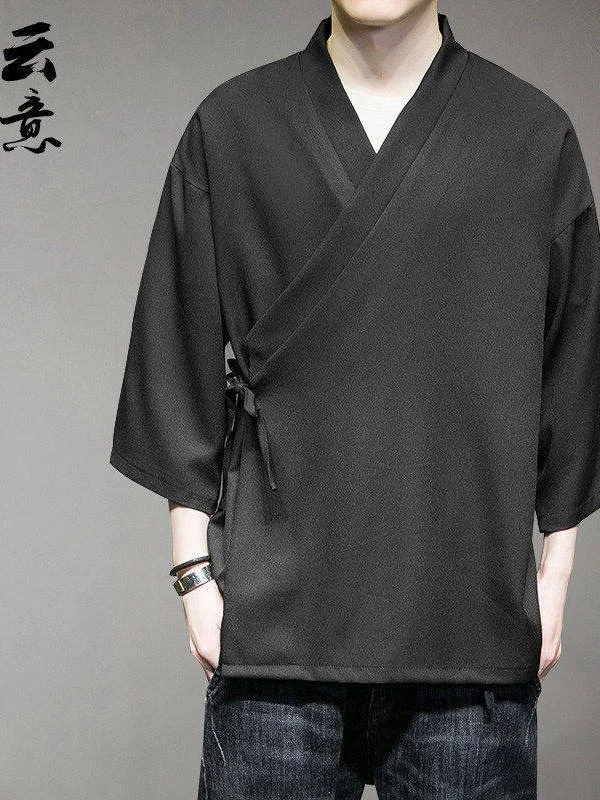Men's Summer Cotton Shirt Collar Stand-Up Long Sleeve Tang Costume Hanfu Traditional Chinese Clothing Warm Thin Citywalk Fashion
Men's Summer Cotton Shirt Collar Stand-Up Long Sleeve Tang Costume Hanfu Traditional Chinese Clothing Warm Thin Citywalk Fashion