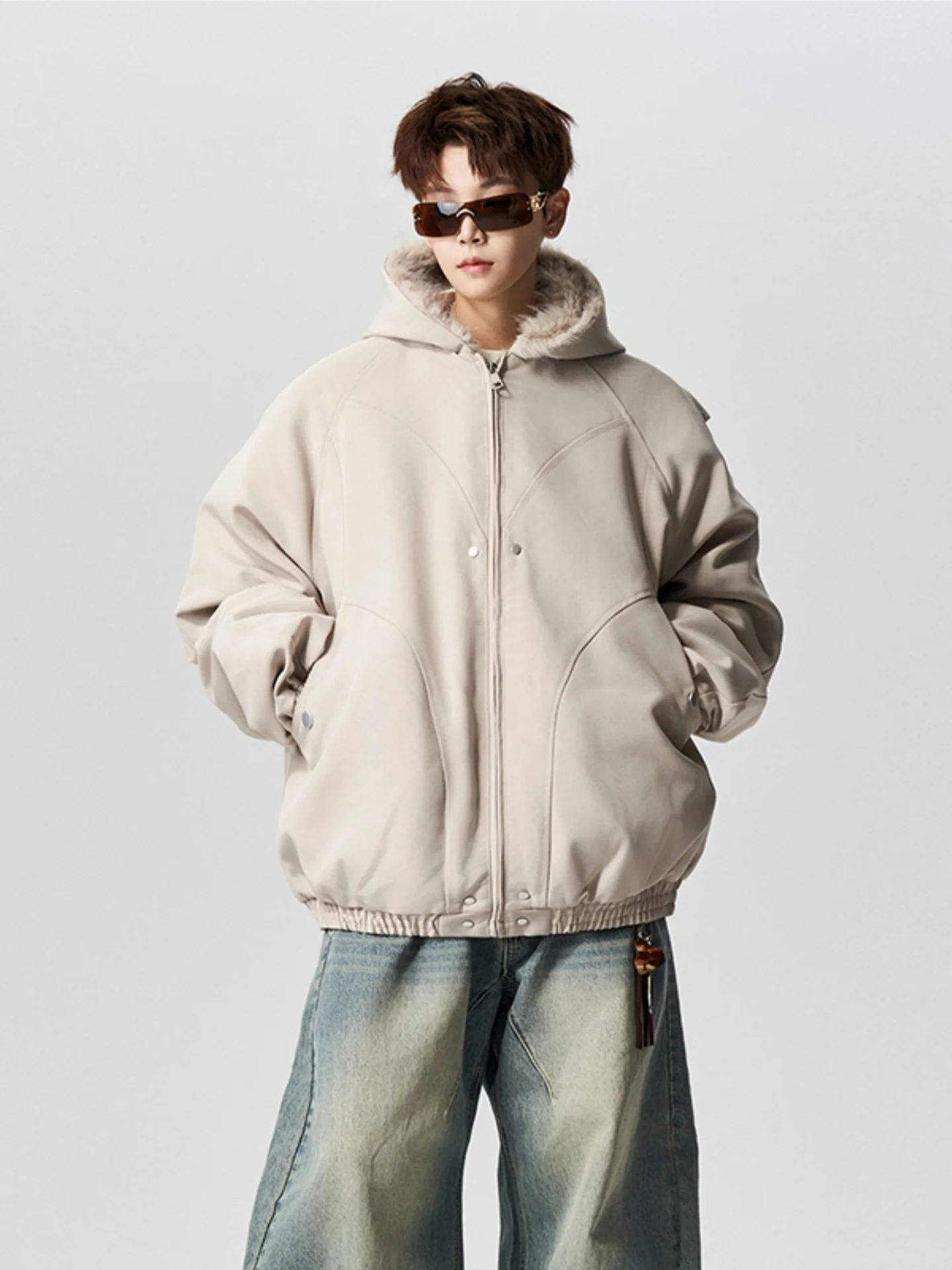 American Sle Thiened Hooded Fur Collar Jaet Cotton Clothes for Men Winter Trendy Brand Tee-dimensional Deconstruction...
American Sle Thiened Hooded Fur Collar Jaet Cotton Clothes for Men Winter Trendy Brand Tee-dimensional Deconstruction...