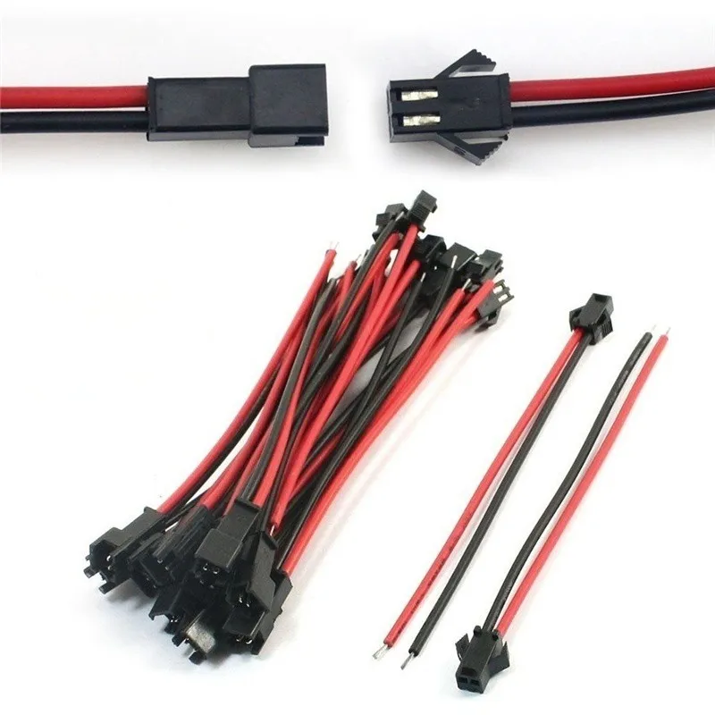 20 Piece Set of Copper Wire Terminal Connection Line with Protective PVC Cover and Male to Female Plug Connectors
20 Piece Set of Copper Wire Terminal Connection Line with Protective PVC Cover and Male to Female Plug Connectors