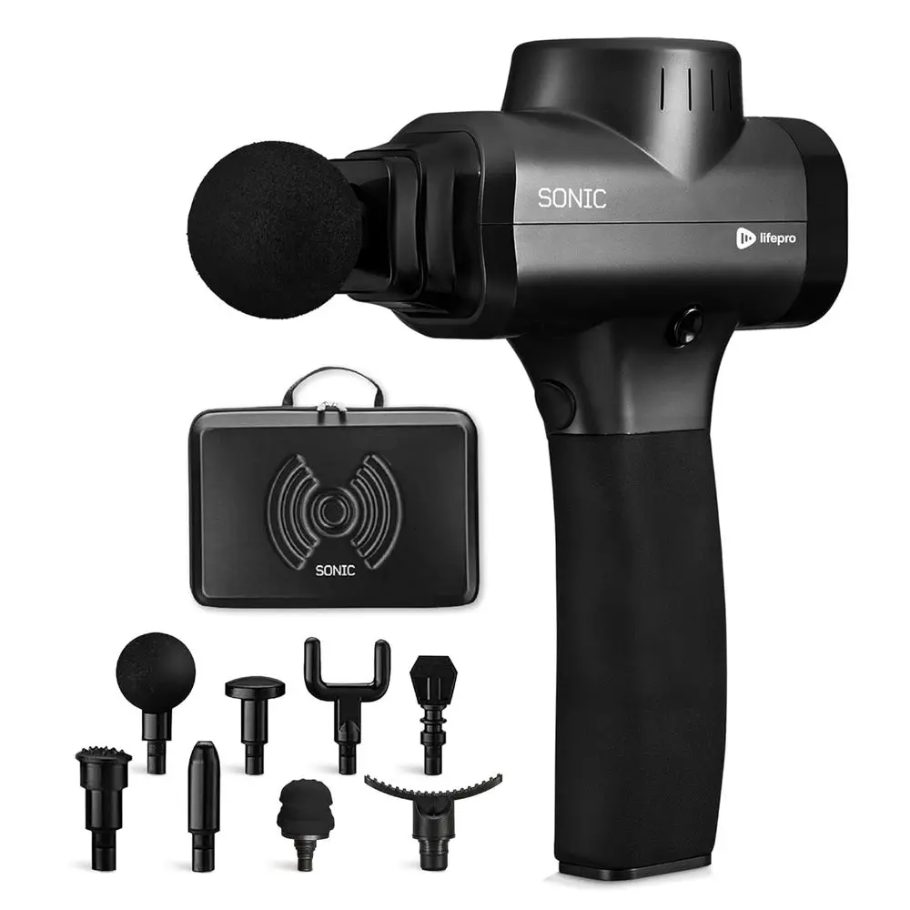 Deep Tissue Muscle Massager with 8 Attachments and 5 Speeds for Athlete Recovery
Deep Tissue Muscle Massager with 8 Attachments and 5 Speeds for Athlete Recovery