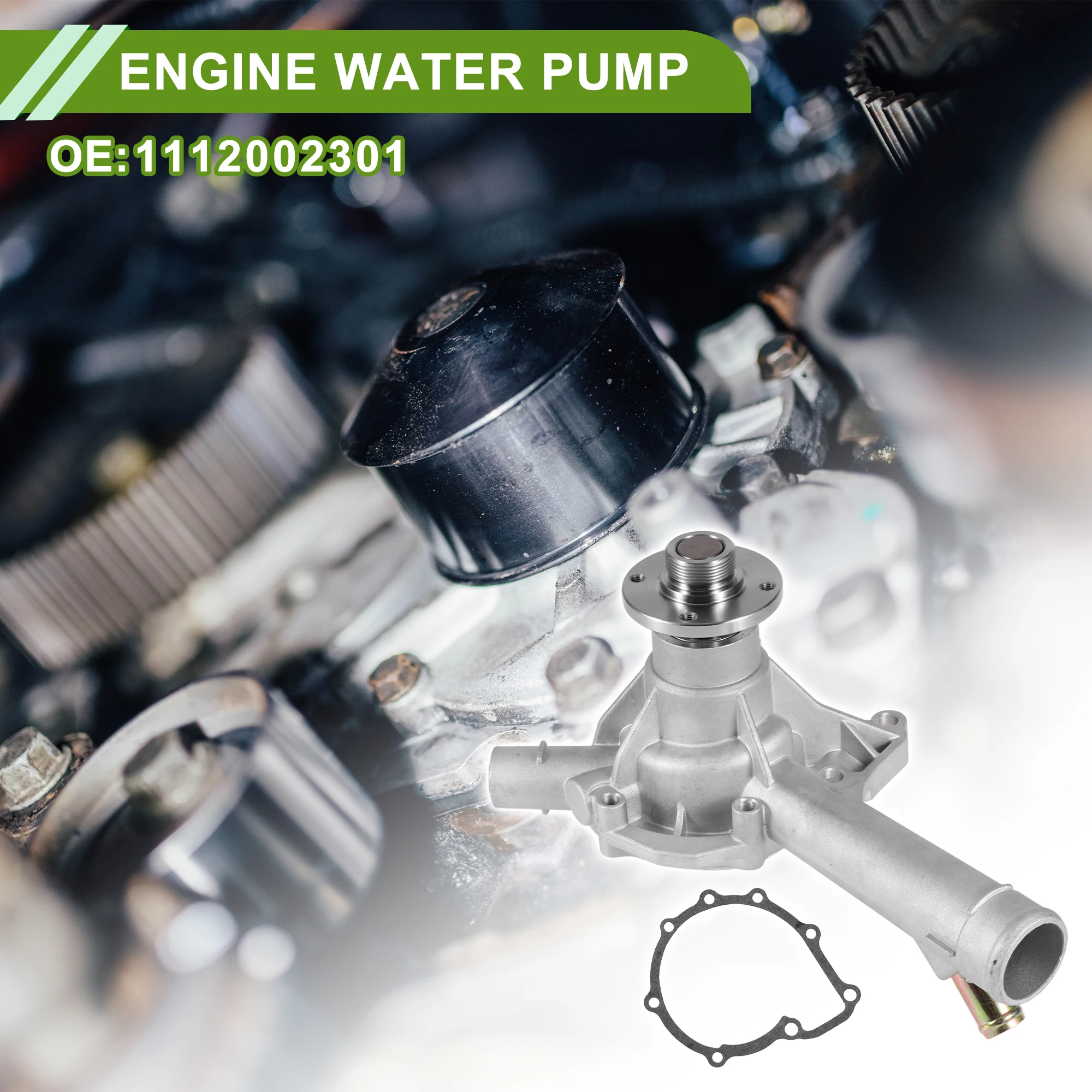 UXCELL Engine Water Pump for Mercedes-Benz C-Class No.1112002301 Cooling Water Pump
UXCELL Engine Water Pump for Mercedes-Benz C-Class No.1112002301 Cooling Water Pump