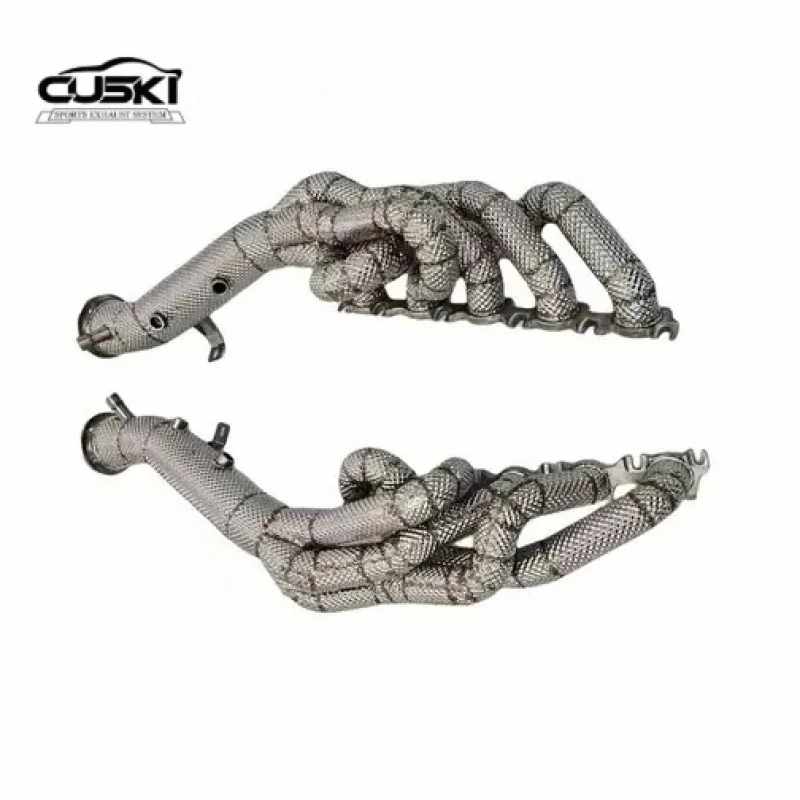 High quality Stainless Stee Automobile Accessorie Suitable For Lamborghini EVO STO V10 5.2 Test Pipe catless Downpipe
High quality Stainless Stee Automobile Accessorie Suitable For Lamborghini EVO STO V10 5.2 Test Pipe catless Downpipe 