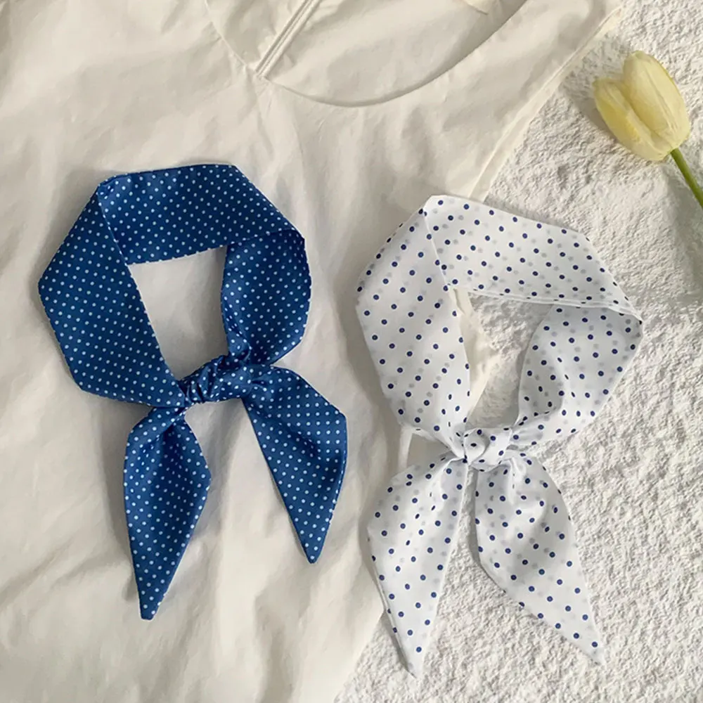 New Blue Lattice Narrow Long Scarf Polka Dot Floral Tie Bag Ribbon Headband Ladies Choker Streamer Skinny Scarves Neckerchief
New Blue Lattice Narrow Long Scarf Polka Dot Floral Tie Bag Ribbon Headband Ladies Choker Streamer Skinny Scarves Neckerchief