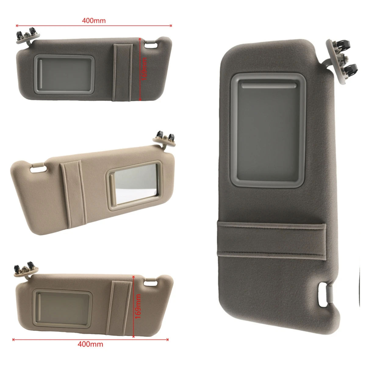 Sun Visor 74320-06780-B0 74310-06750-B0 For Toyota Camry Tan Beige Sun Visor 2.4 2.5 3.5L
Sun Visor 74320-06780-B0 74310-06750-B0 For Toyota Camry Tan Beige Sun Visor 2.4 2.5 3.5L