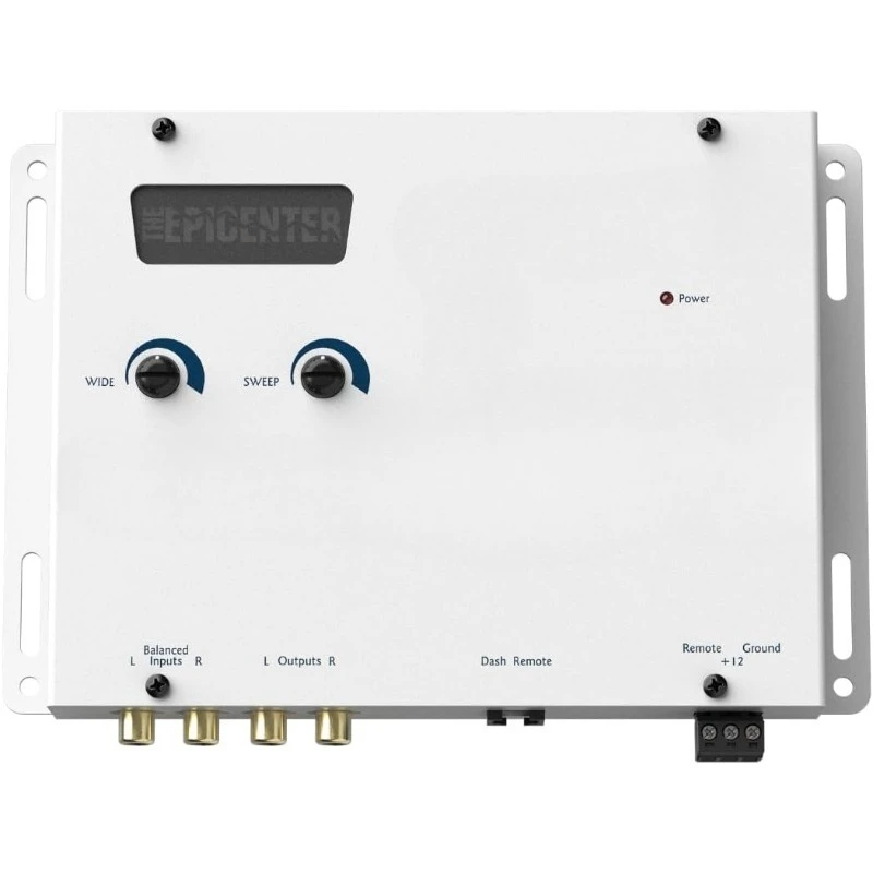 The EPICENTER Bass Restoration Processor, Car Audio Bass Booster Expander with Remote (White)
The EPICENTER Bass Restoration Processor, Car Audio Bass Booster Expander with Remote (White)