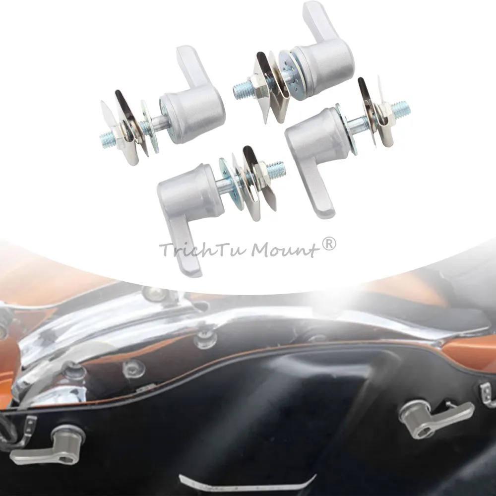 Motorcycle Saddlebag Locks Mounting Screw Fastener Fit For Harley 1993-Later Touring Road King Street Glide Electra Glide Silver
Motorcycle Saddlebag Locks Mounting Screw Fastener Fit For Harley 1993-Later Touring Road King Street Glide Electra Glide Silver