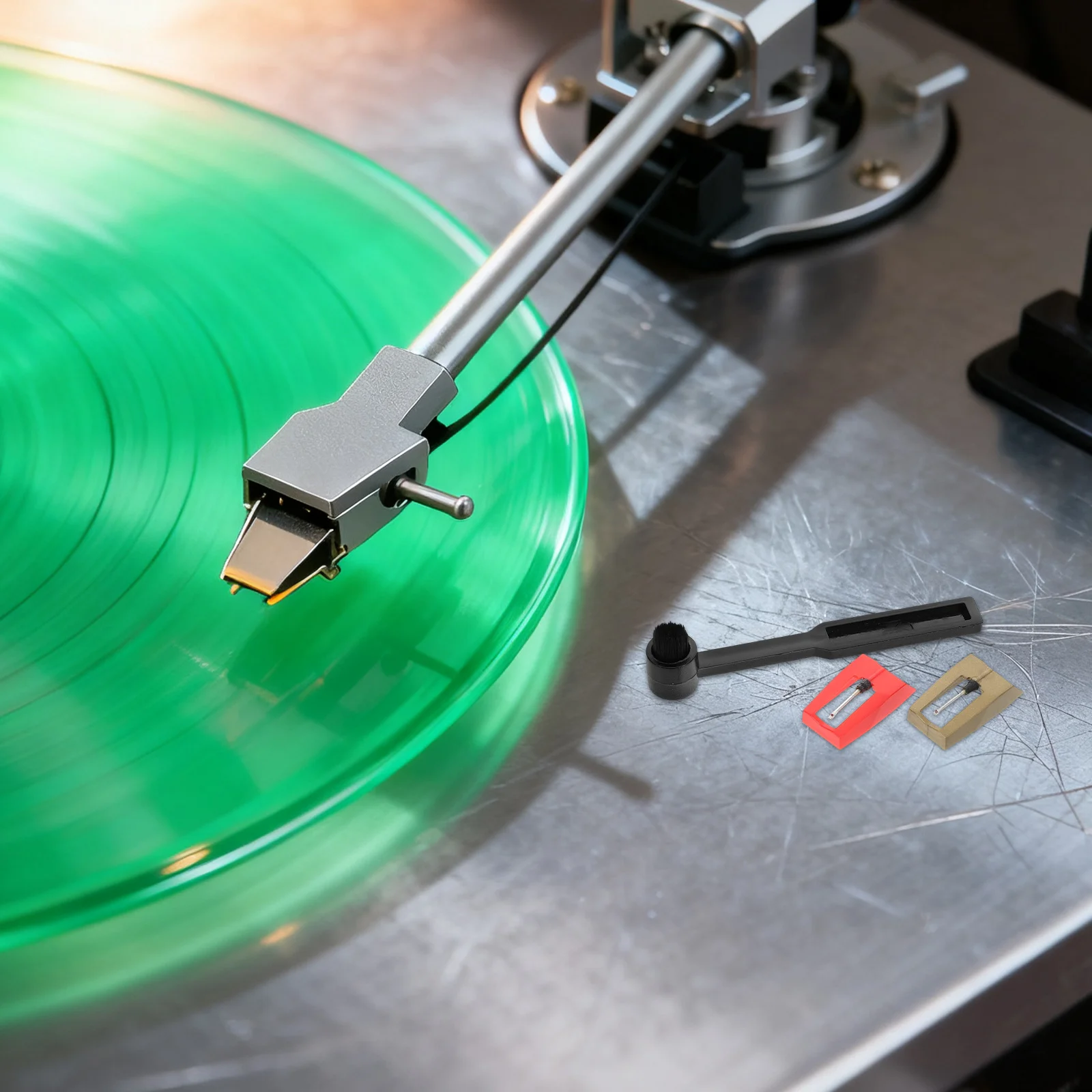 1Set Record Player Needle Stylus Replacement Cartridge Stylus Cleaner Brush Turntable Phonograph Vinyl Needle
1Set Record Player Needle Stylus Replacement Cartridge Stylus Cleaner Brush Turntable Phonograph Vinyl Needle