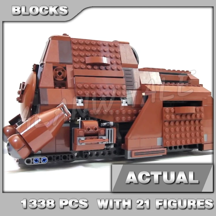 1338pcs Star Plan Trade Federation MTT Battle Soldier Carrier Vehicle 05069 Building Blocks Toy Compatible With Model
1338pcs Star Plan Trade Federation MTT Battle Soldier Carrier Vehicle 05069 Building Blocks Toy Compatible With Model