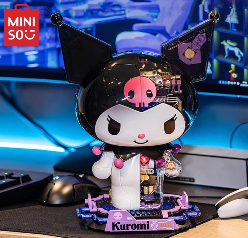 MINISO Sanrio Mechanical Kuromi building block model children's toys boys and girls birthday gifts animation peripherals
MINISO Sanrio Mechanical Kuromi building block model children's toys boys and girls birthday gifts animation peripherals