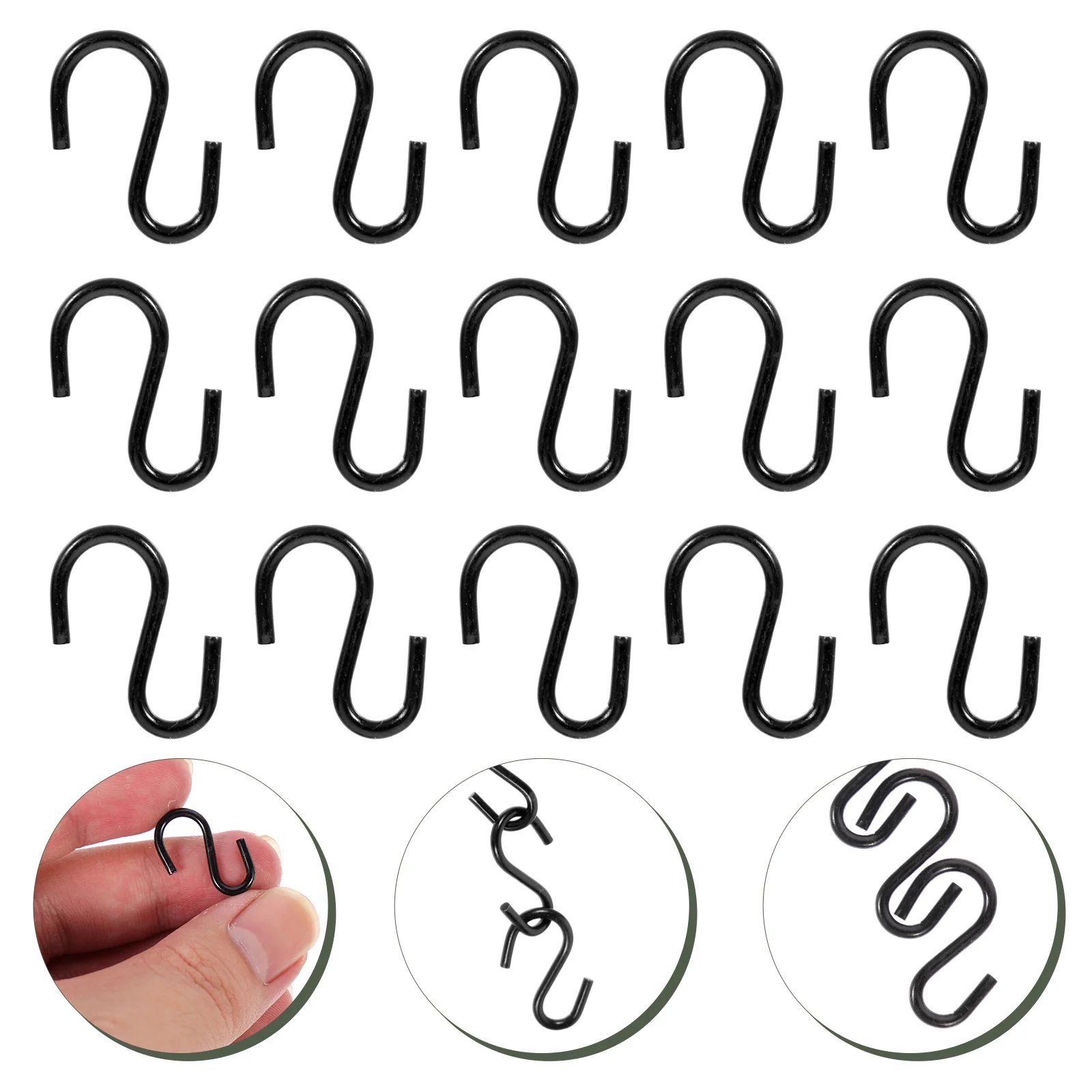 100 Pcs Hook Iron Hanging Home Door Hanger for Coats Household Hats Metal Hooks Small S-shape Punch Free
100 Pcs Hook Iron Hanging Home Door Hanger for Coats Household Hats Metal Hooks Small S-shape Punch Free