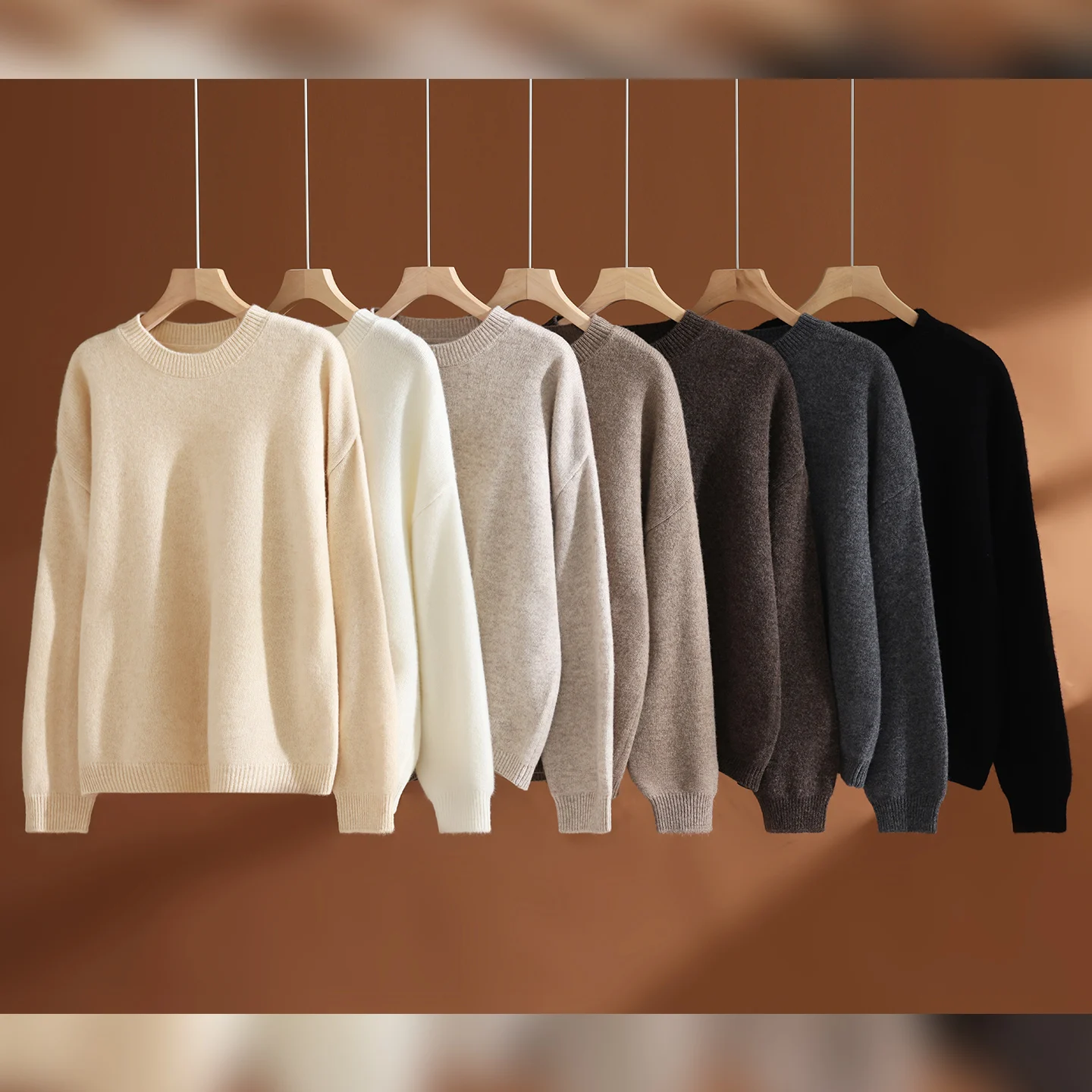 Осенне-зимний свитер из чистой шерсти, женский, с круглым вырезом, кашемировый пуловер, с удлиненными рукавами, 100% мериносовая шерсть, вязаный, теплая одежда, топы
Осенне-зимний свитер из чистой шерсти, женский, с круглым вырезом, кашемировый пуловер, с удлиненными рукавами, 100% мериносовая шерсть, вязаный, теплая одежда, топы